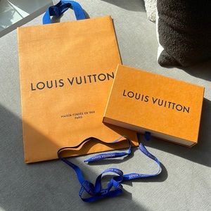 Louis Vuitton Gift Box, Bag, Ribbon